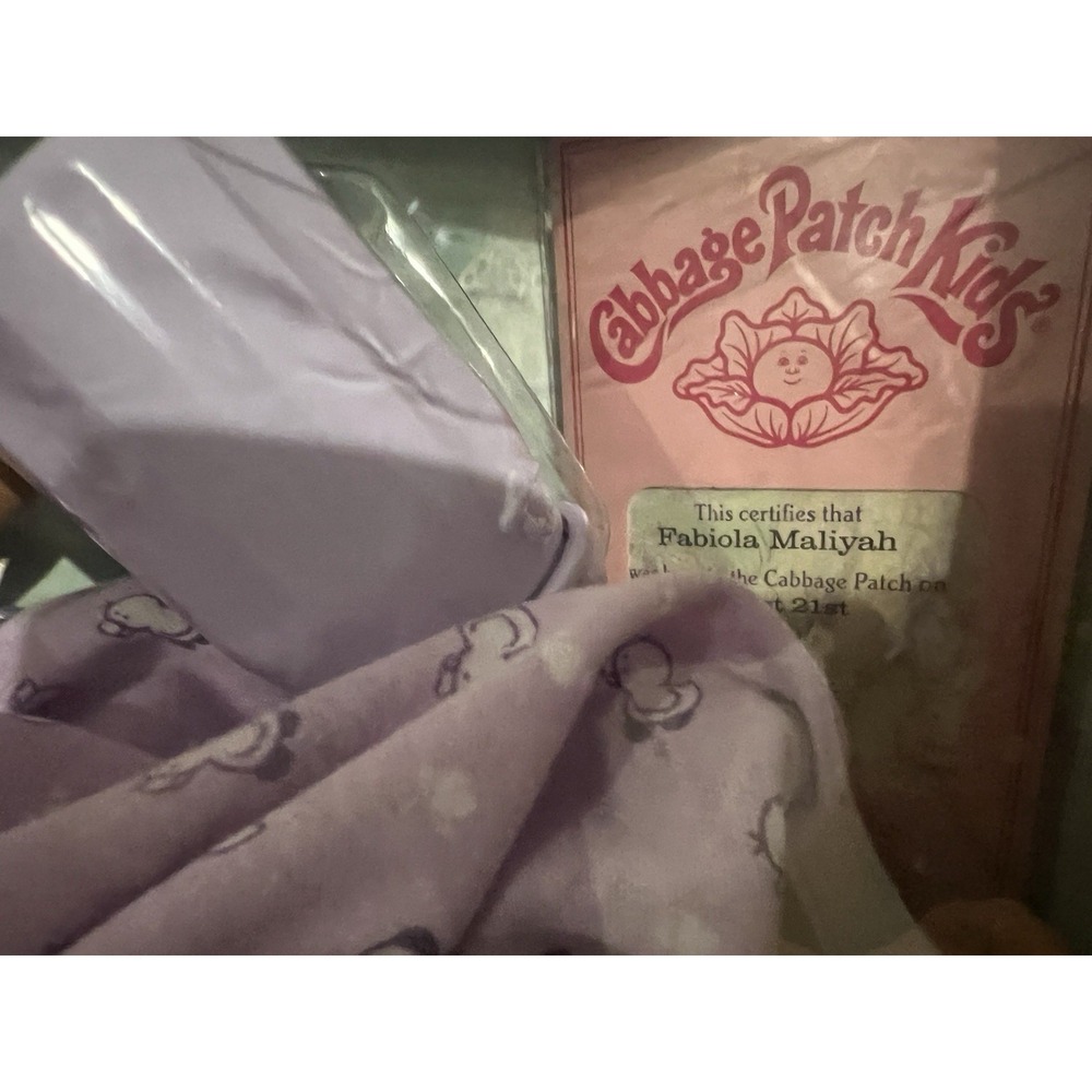 💥Cabbage Patch Kid💥Holiday Doll 2005 Special Edition Fabiola newborn - Picture 2 of 2